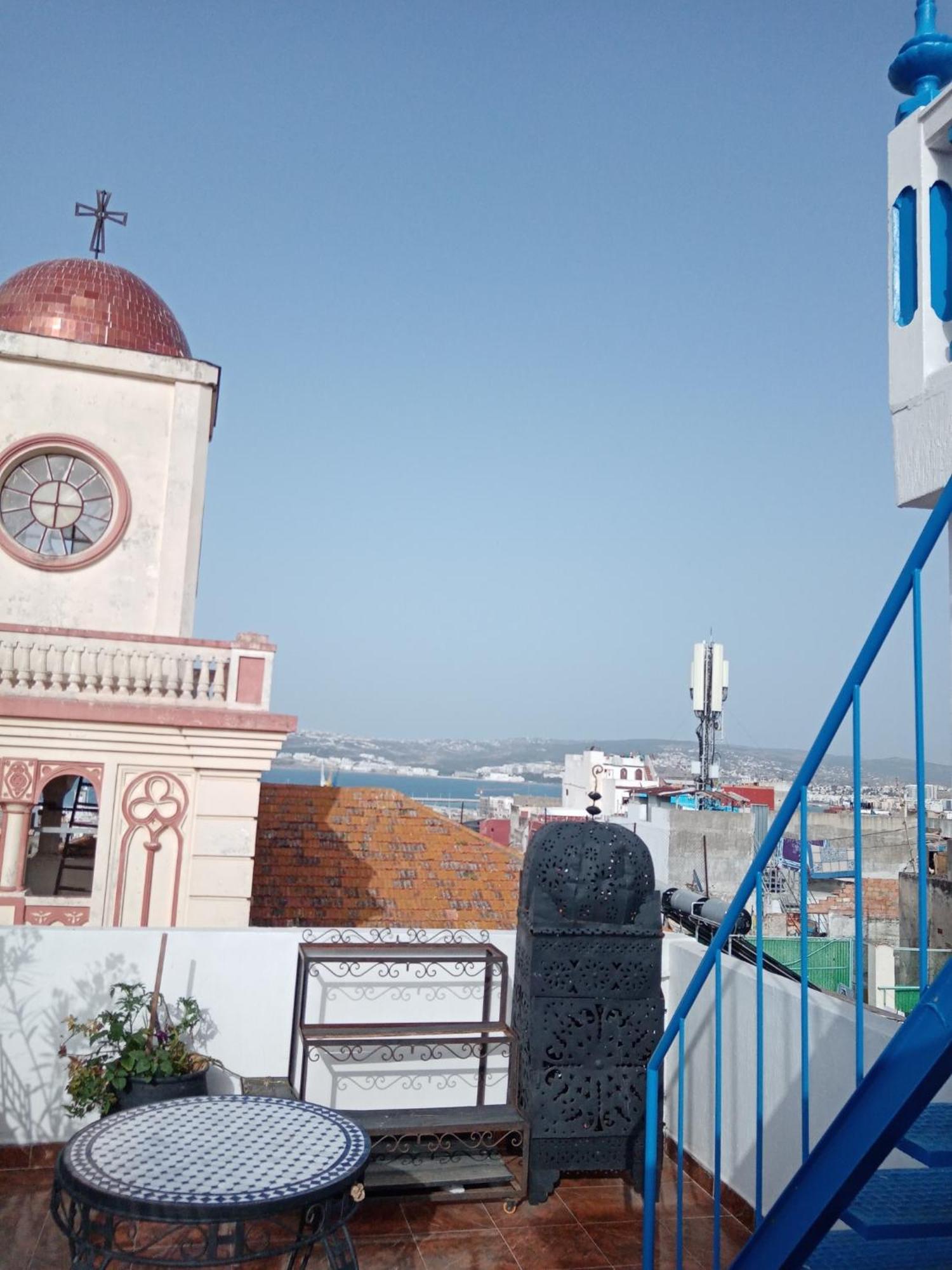 Tangier Medina Roof Top Apartment With Ocean Views Zewnętrze zdjęcie