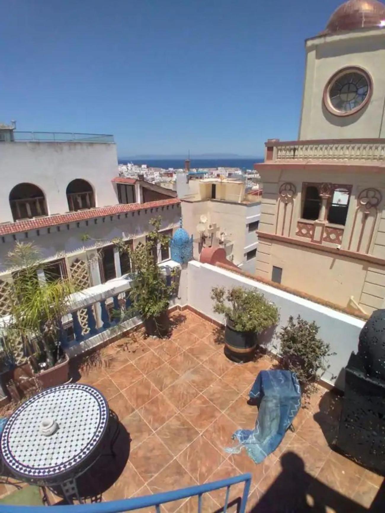 Tangier Medina Roof Top Apartment With Ocean Views Zewnętrze zdjęcie