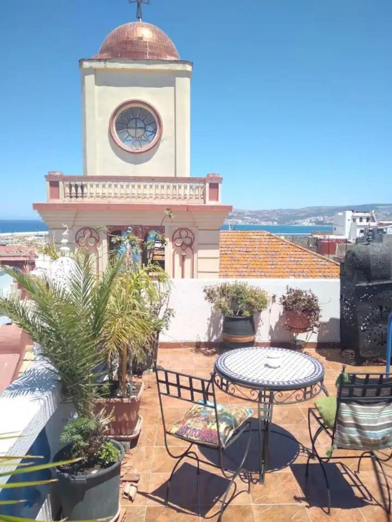 Tangier Medina Roof Top Apartment With Ocean Views Zewnętrze zdjęcie